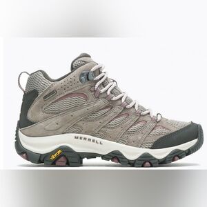 Merrell Womens Moab 3 Mid Waterproof Rugged Hiking Boots